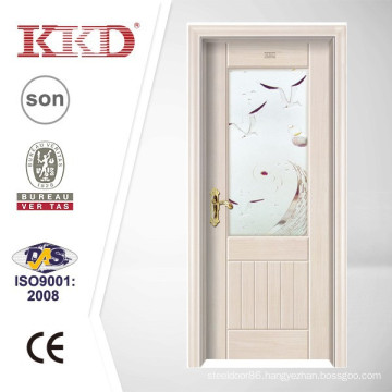 Steel Wood Kitchen Door JKD-707 with Glass